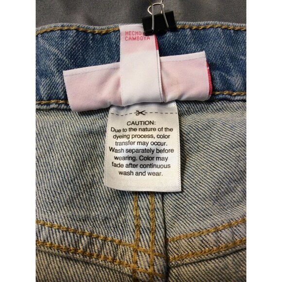 ISABEL Maternity Women Midi Short Size 4 Blue Denim - Picture 4 of 5